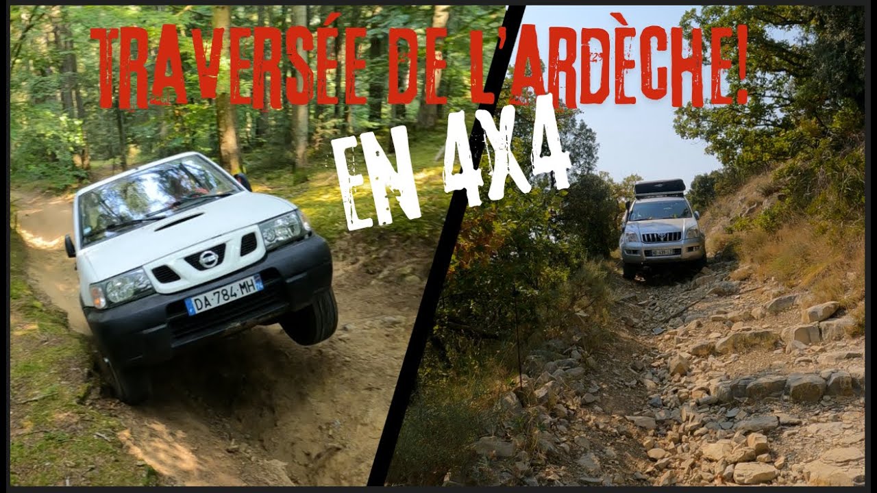 🌲🚙 Traversée de l’Ardèche en 4x4 🏞️❄️ Aventure Épique !