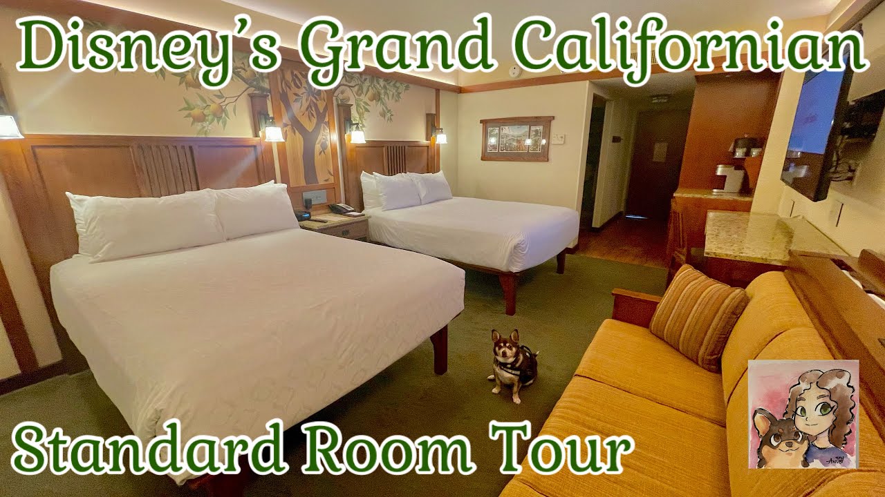 Отель Disney Grand Californian | Экскурсия по стандартным номерам