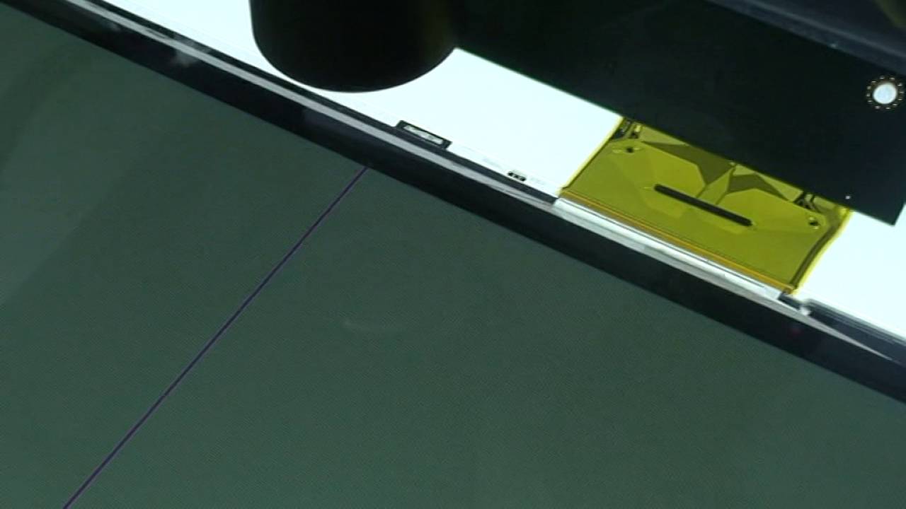 ITO vertical line laser repair(BOE panel)