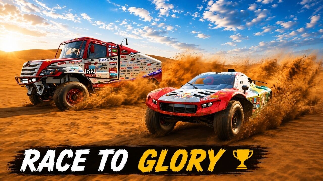 Rally one Race to Glory Gameplay Dakar Desert Racing Ps5 🏆🏁