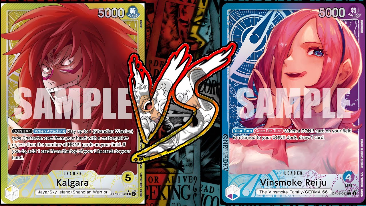 Kalgara VS Reiju | One Piece TCG | OP08 Tournament Gameplay