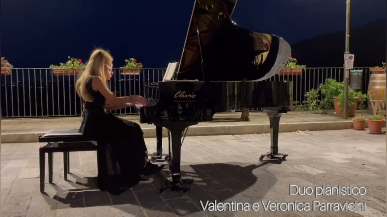 GIOVANI TALENTI IN CONCERTO , 14y Valentina Parravicini Veronica Parravicini Duo Pianistico /ABRUZZO