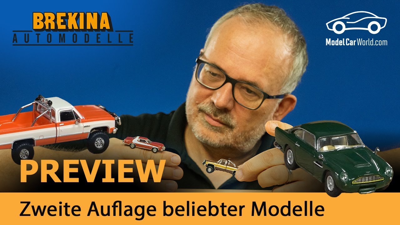 BREKINA - Vorschau zur Zweitauflage beliebter Modelle: GMC, Opel, Aston Martin, Citroen und Ford!