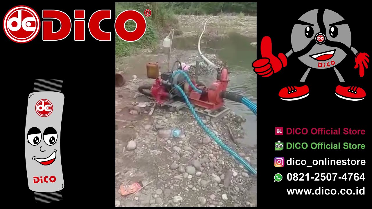 Testimoni Pompa Pasir DICO 3 in 12mm, Terpercaya dengan harga Murah dan kualitas OKE