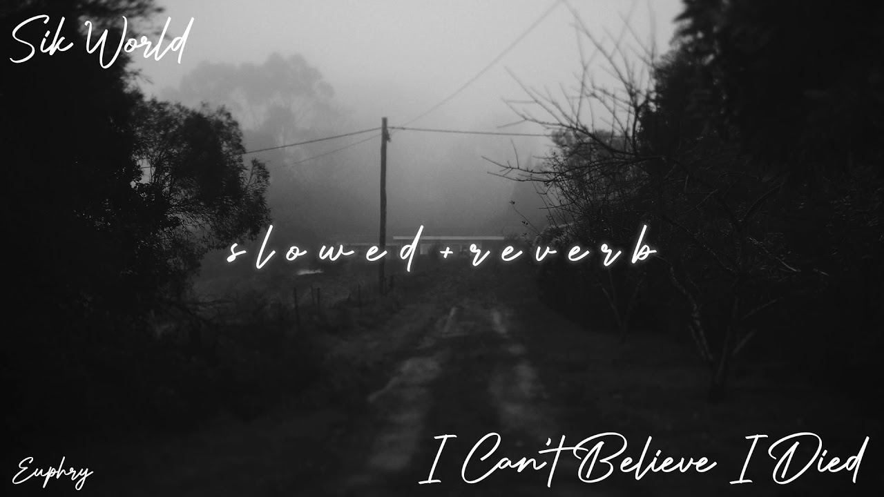 sik world - i can't believe i died (slowed+reverb)