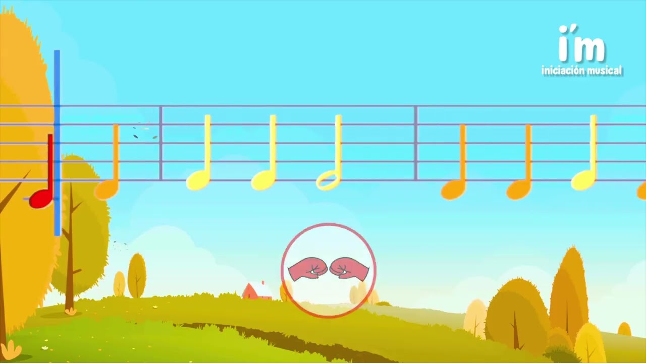 🎵 Merrily We Roll Along – Colored Notes and Kodály Hand Signs 🎶| Xylophone Play Along for Kids