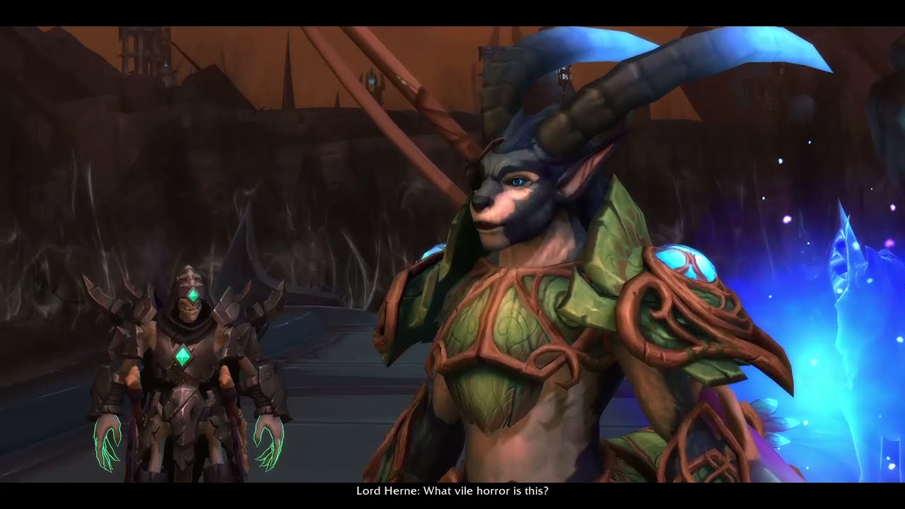 A Unified Effort Cinematic - 9.1 Chains of Domination , World of Warcraft Shadowlands