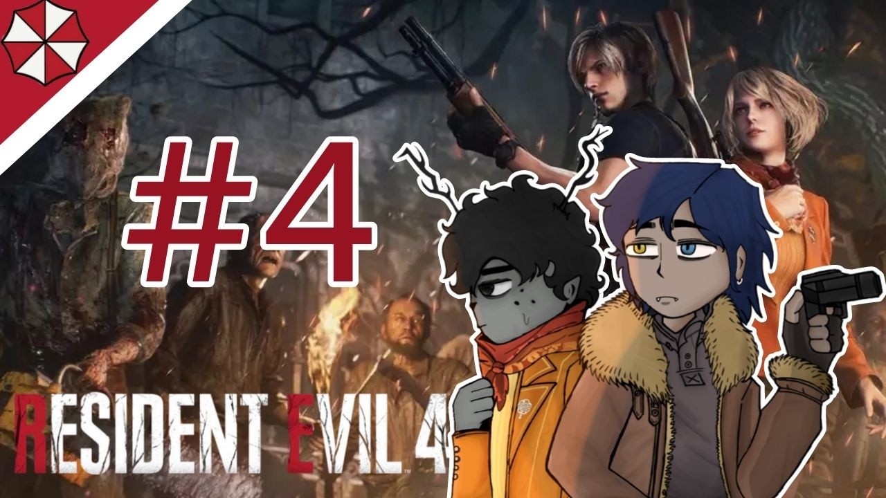 O NEAR FORÇA MUITA REFERÊNCIA | RESIDENT EVIL 4 REMAKE #4