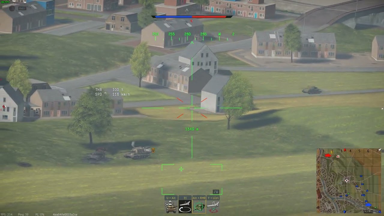 insane indirect fire shot with the m551