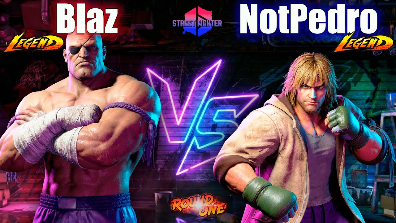 Blaz (Sagat) vs NotPedro (Ken) ▰ Legend Rank | SF6 / スト6