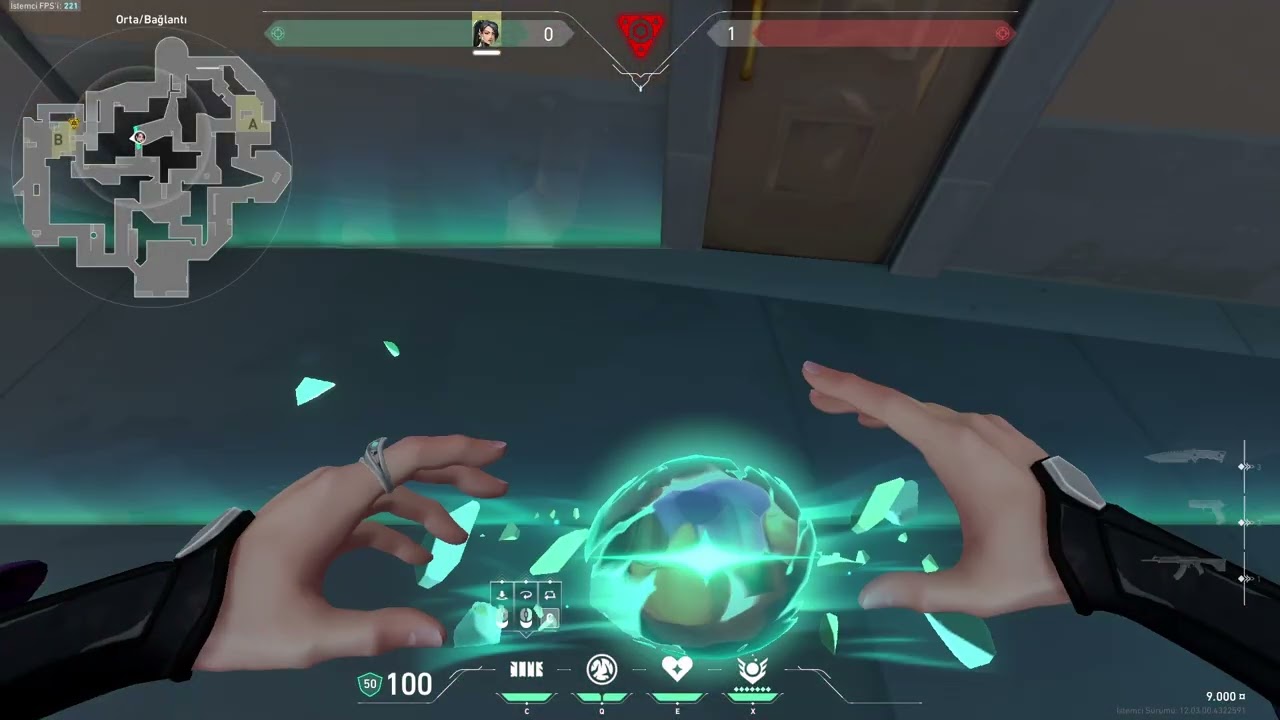 Sage 1000 IQ Gameplay | Valorant #gaming #valorant #shorts