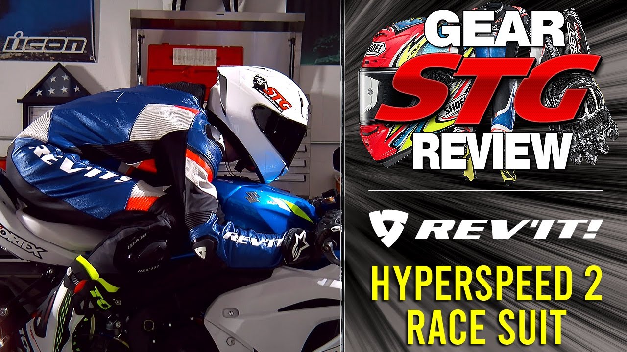 Обзор гоночного комбинезона Rev'It! Hyperspeed 2 от SportbikeTrackGear.com