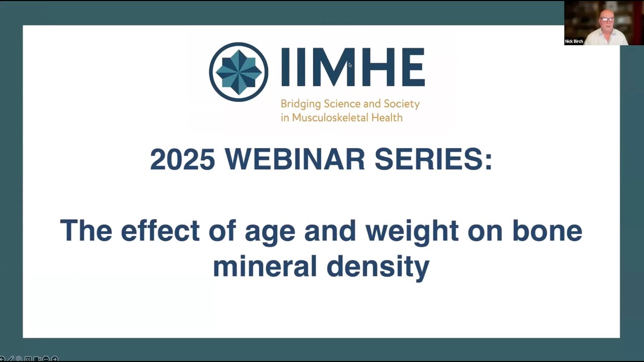 Age and weight webinar - 15th December 2025
