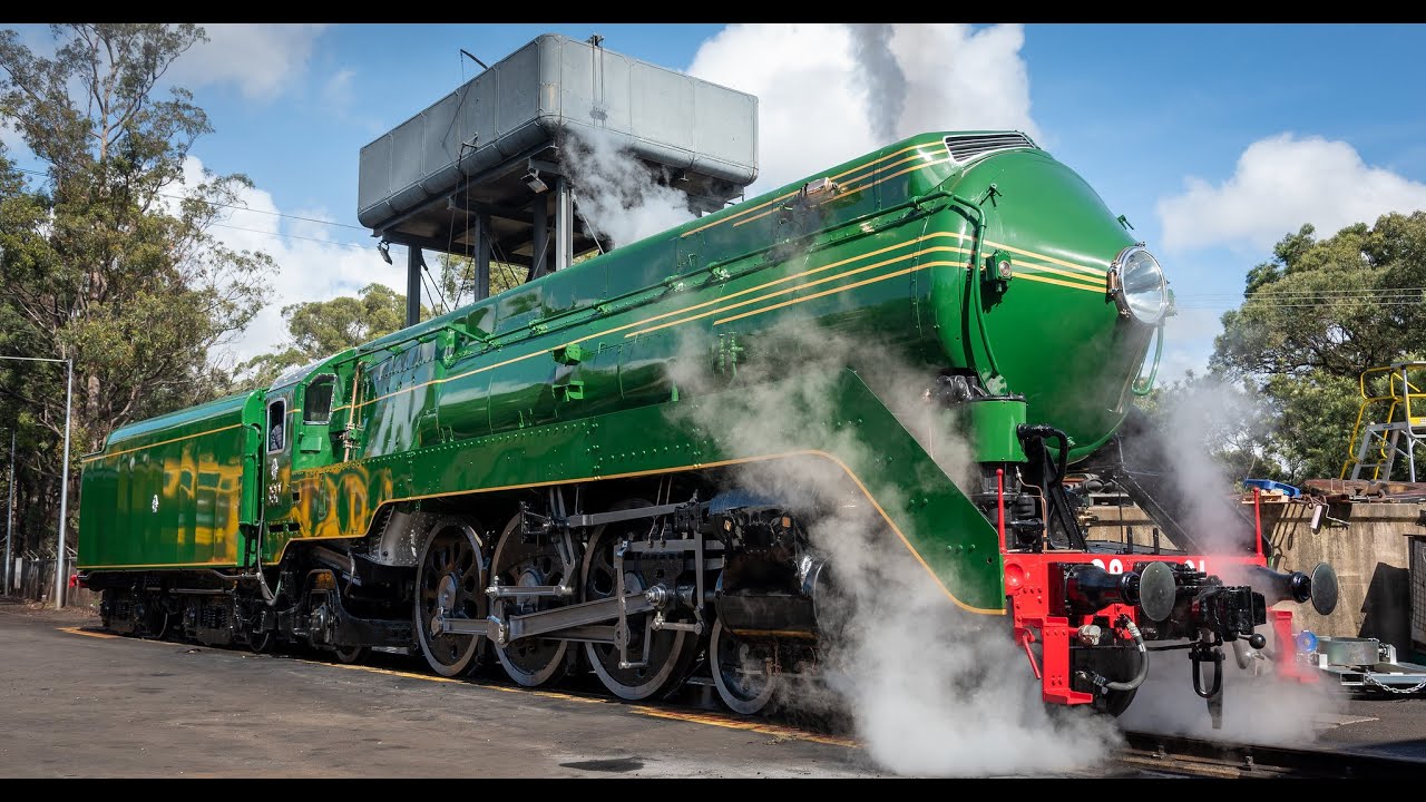 Locomotive 3801 steams again!