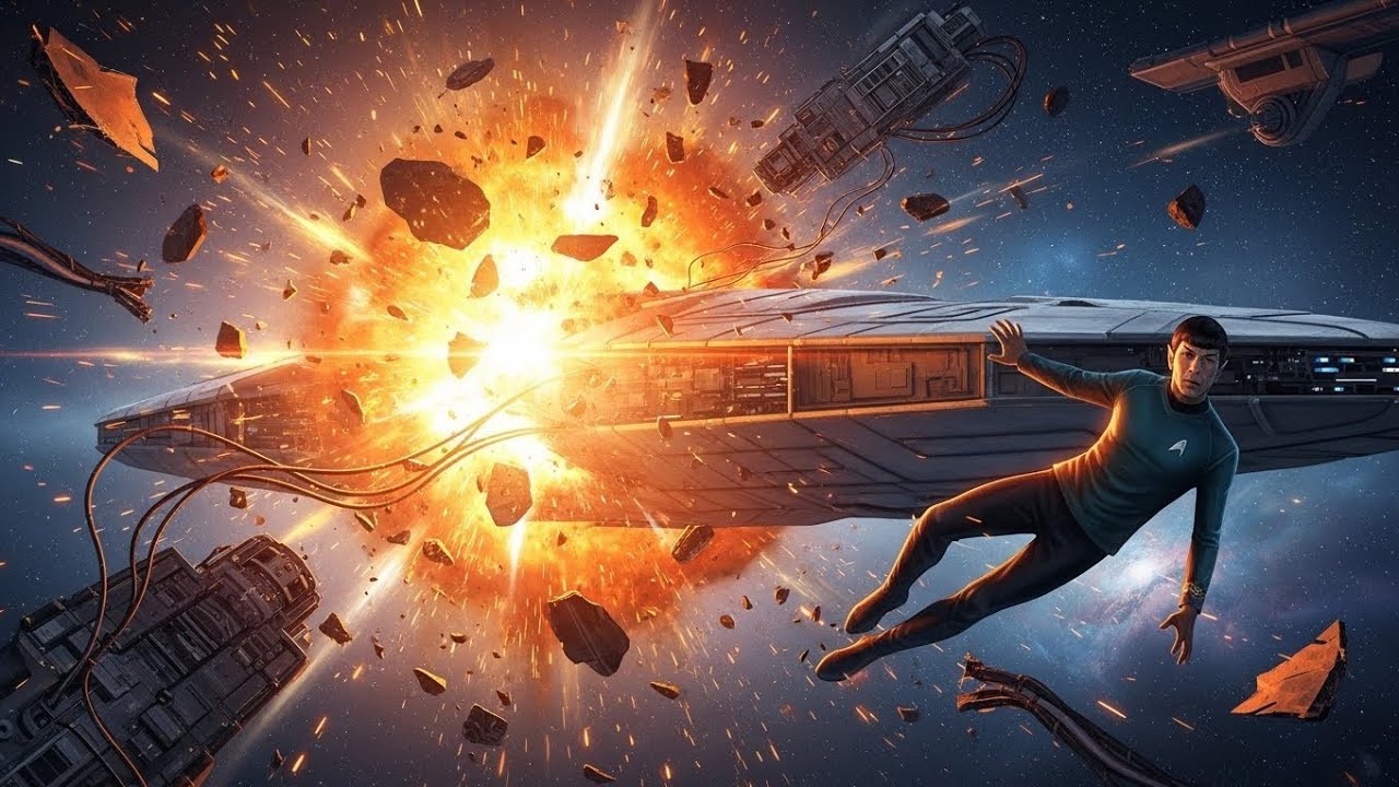 What If Spock (Star Trek) Entered The Star Wars Galaxy?