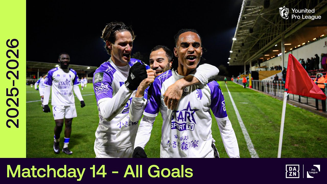 TOUS LES BUTS | Journ&eacute;e 14 - Challenger Pro League | 2025-2026