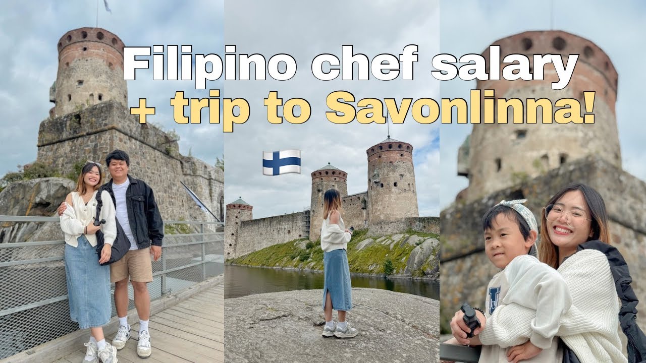 100K Salary of a Filipino Chef in Finland, is it true? 🇫🇮| Filipino in Finland |exploring Savonlinna