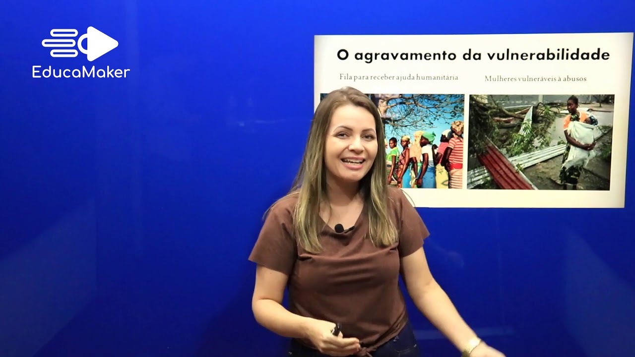 Geografia - África - Moçambique e os desestres ambientais e sociais.