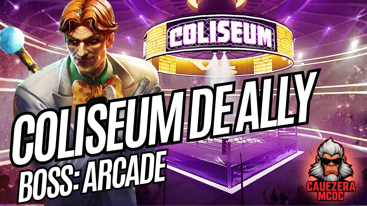 COLISEUM DE ALIANÇA!!! BOSS: ARCADE • NOSSOS PRIMEIROS PÓDIOS 🥊🤩 | Marvel Contest of Champions