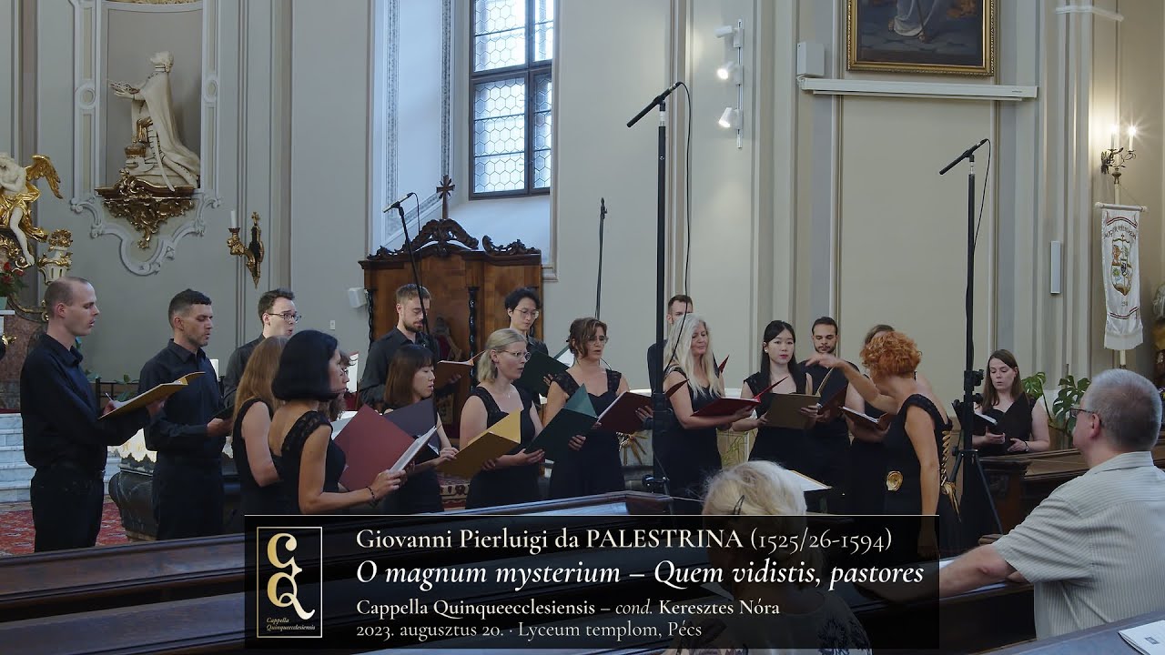 Giovanni Pierluigi da PALESTRINA: O magnum mysterium Quem vidistis, pastores