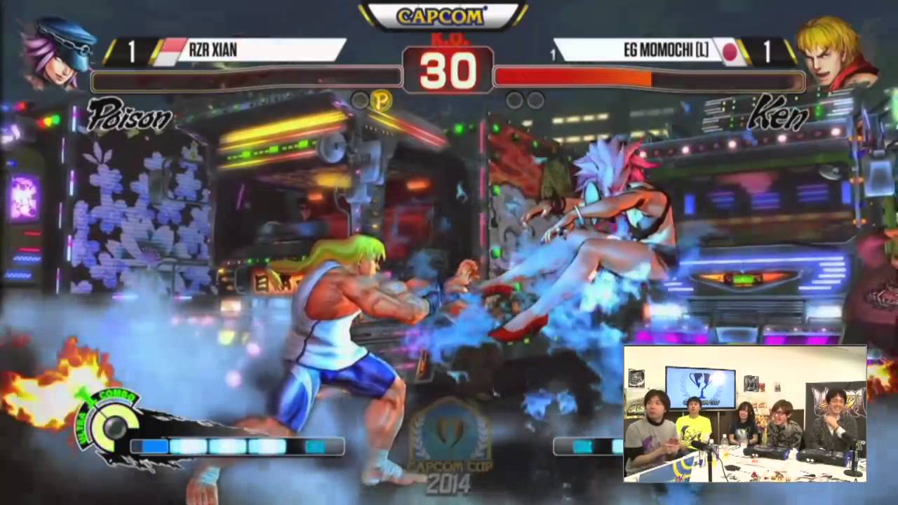 【カプコンカップ2014】「Xian」VS「ももち」グランドファイナル