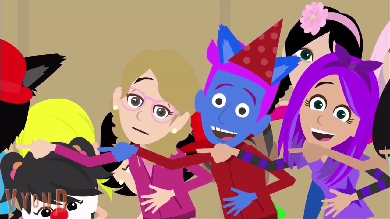 Happy birthday to Lucy the cbc kids fan and king Salazar getting the buttons and bows treatment