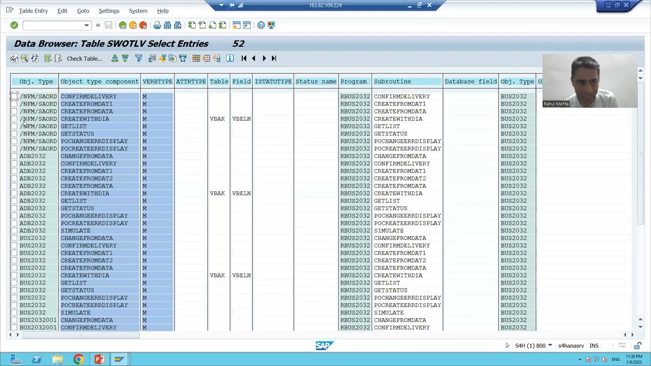 12 - Cross Applications - BAPI - Tables and Functions of Business Objects