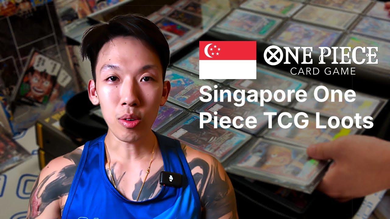 I Picked Up RARE One Piece TCG Loots in Singapore