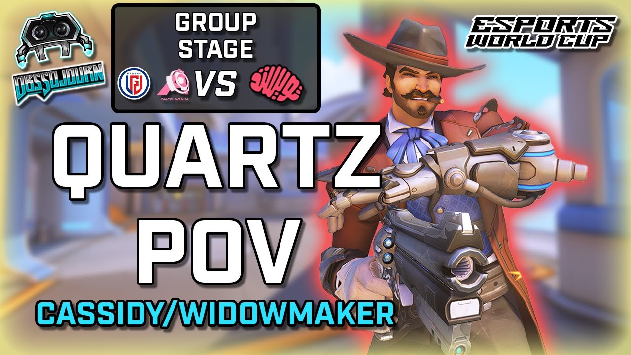 [Quartz POV] Pro hitscan DESTROYS China's #1 Team | Once Again vs Twisted Minds | Esports World Cup