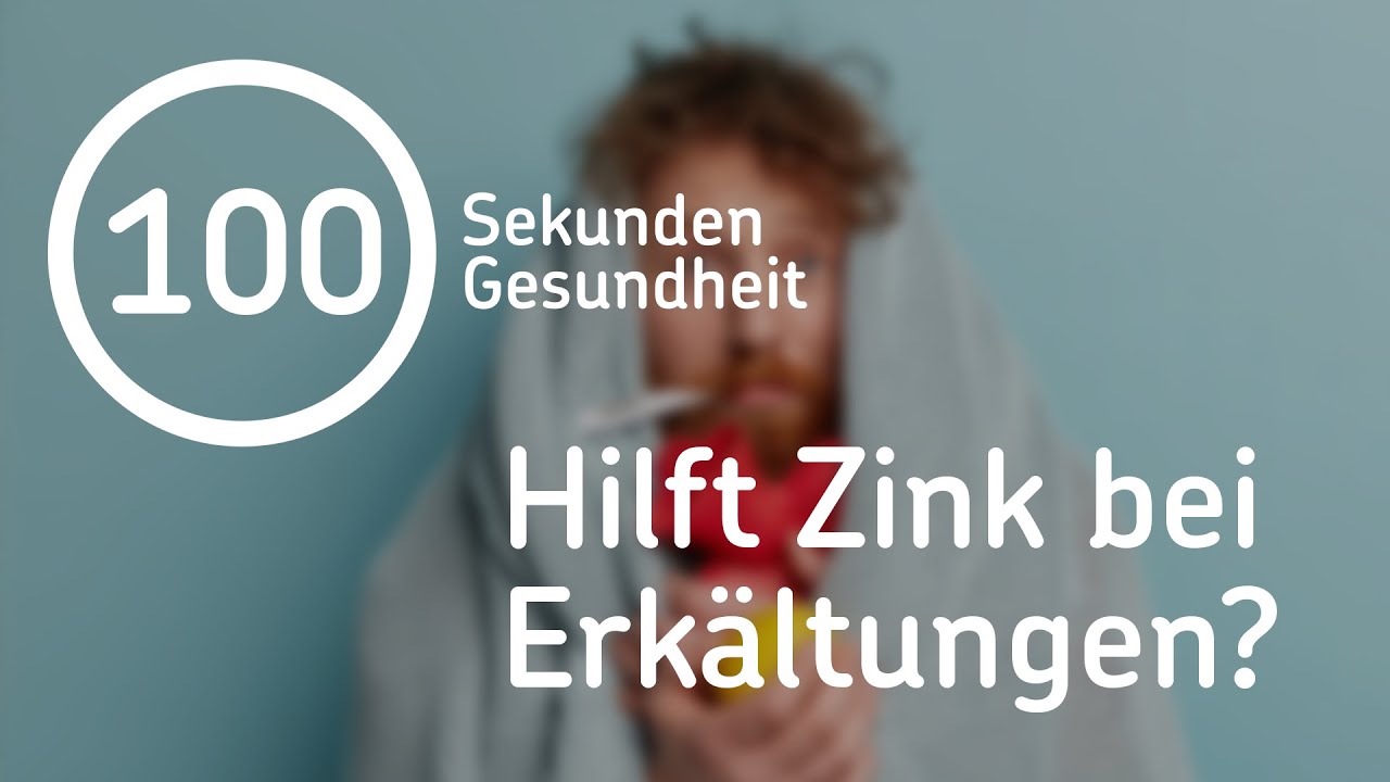 Hilft WIRKLICH Zink bei Erk&auml;ltungen? | Zink in 100 Sekunden erkl&auml;rt