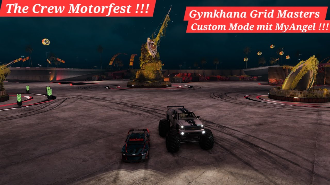 The Crew Motorfest (Gymkhana Grid Masters Custom Mode mit MyAngel) !!!