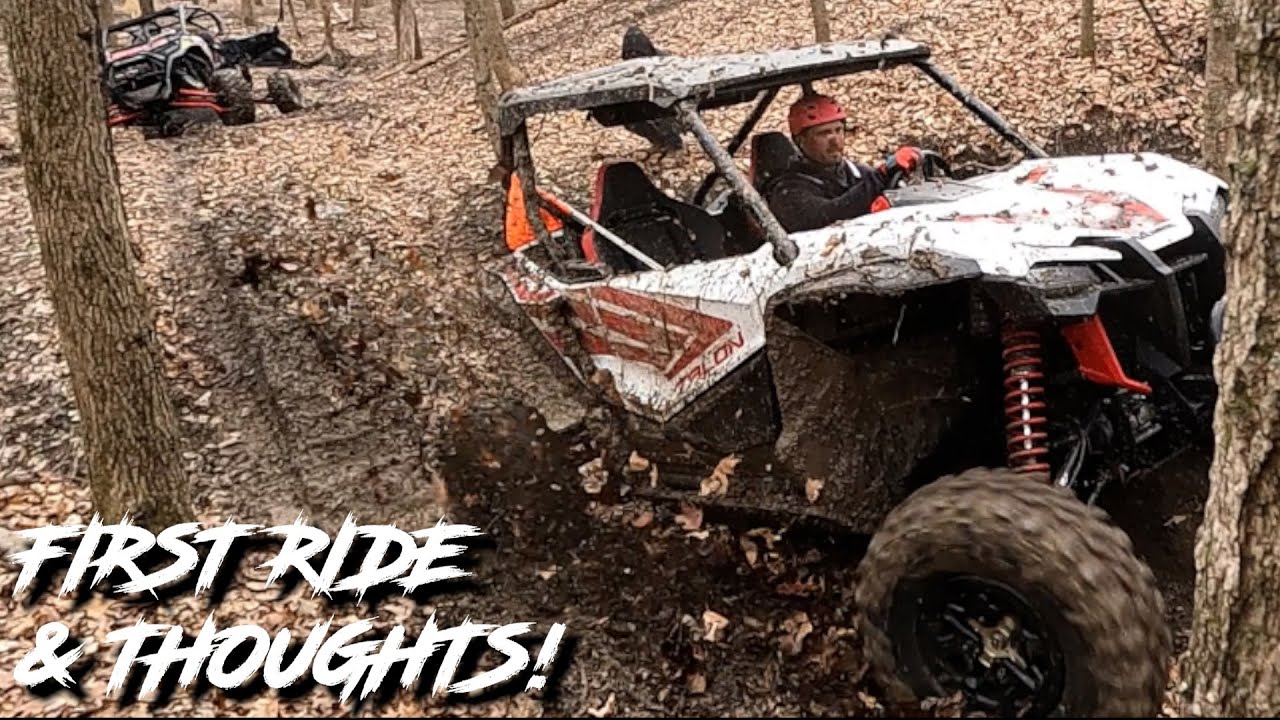 Первая поездка на HONDA TALON и мысли! | Подъёмы и тропы по грязевым холмам в The Cliffs Insane T...