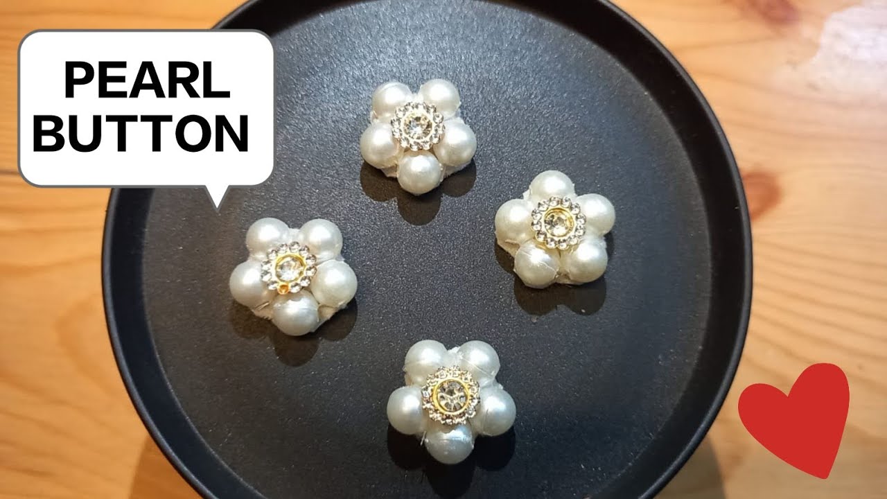 Quick and easy button for the neckline || 5 minutes craft || DIY