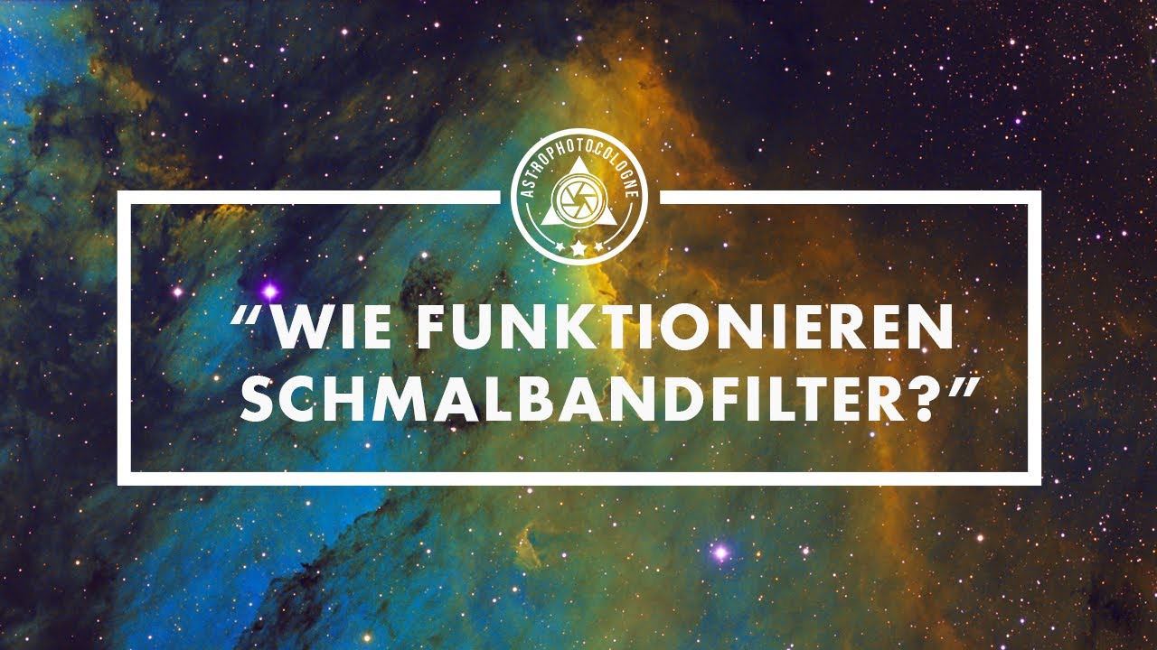 Wie funktionieren Schmalbandfilter in der Astrofotografie? Was ist die Hubble Palette?