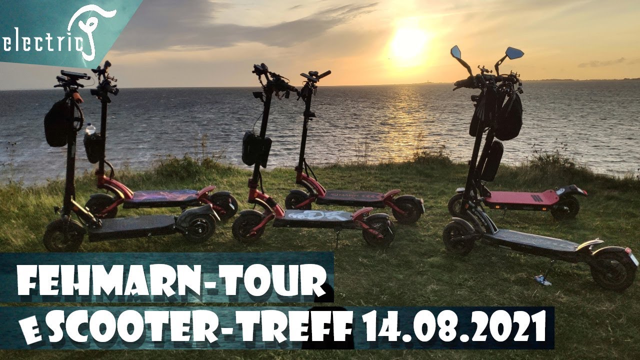Fehmarn-Tour eScooter-Treff 14.08.2021
