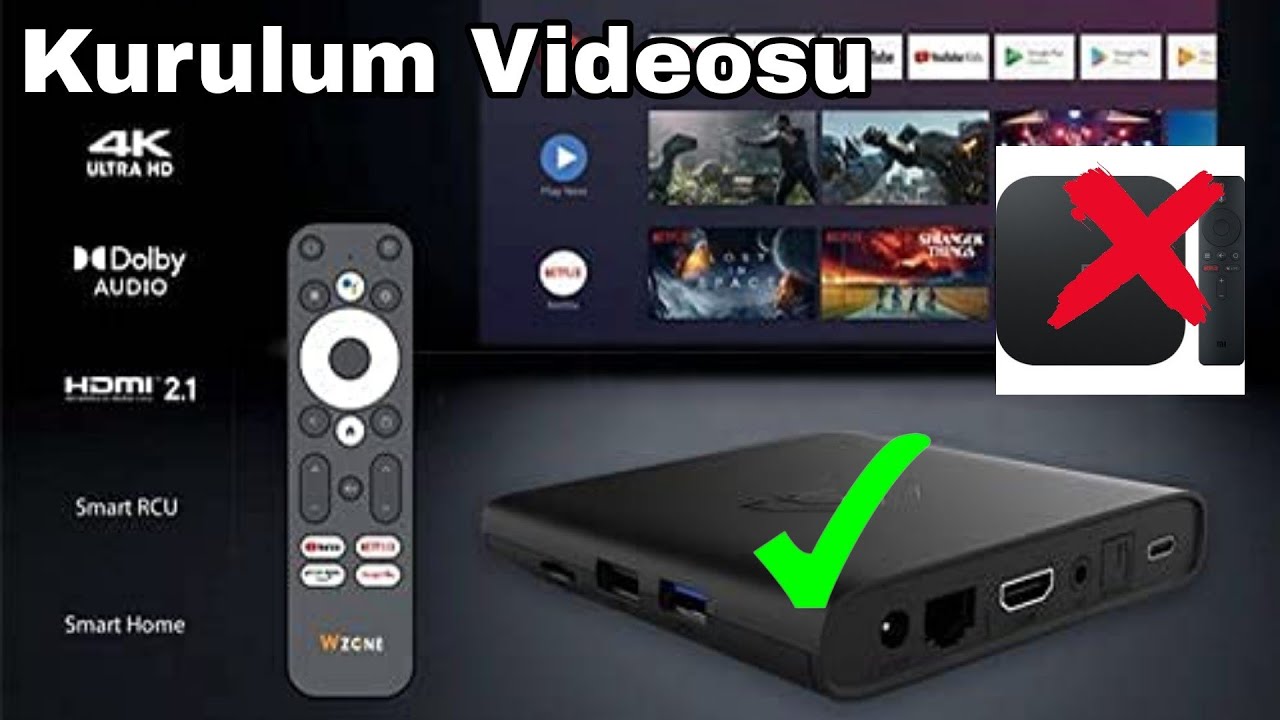 Xiaomi'den daha iyi! | Botech Wzone 4K Android Tv Box | Kurulum Videosu |
