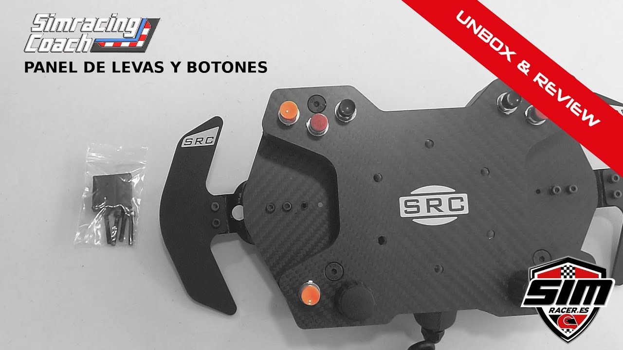Unbox y Review SRC Panel de levas y botones