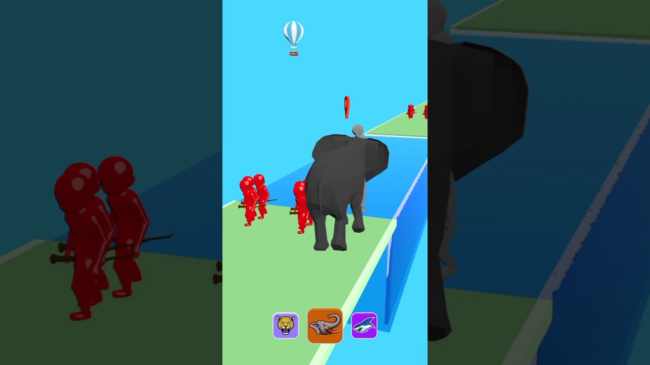Animal Transform Game | Max Levels Gameplay  | iOS, Android Mobile | Walkthrough Gameplay | #shorts