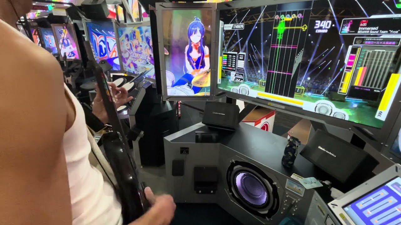 【GITADORA】Immersed[BASS EXTREME]プレイ動画