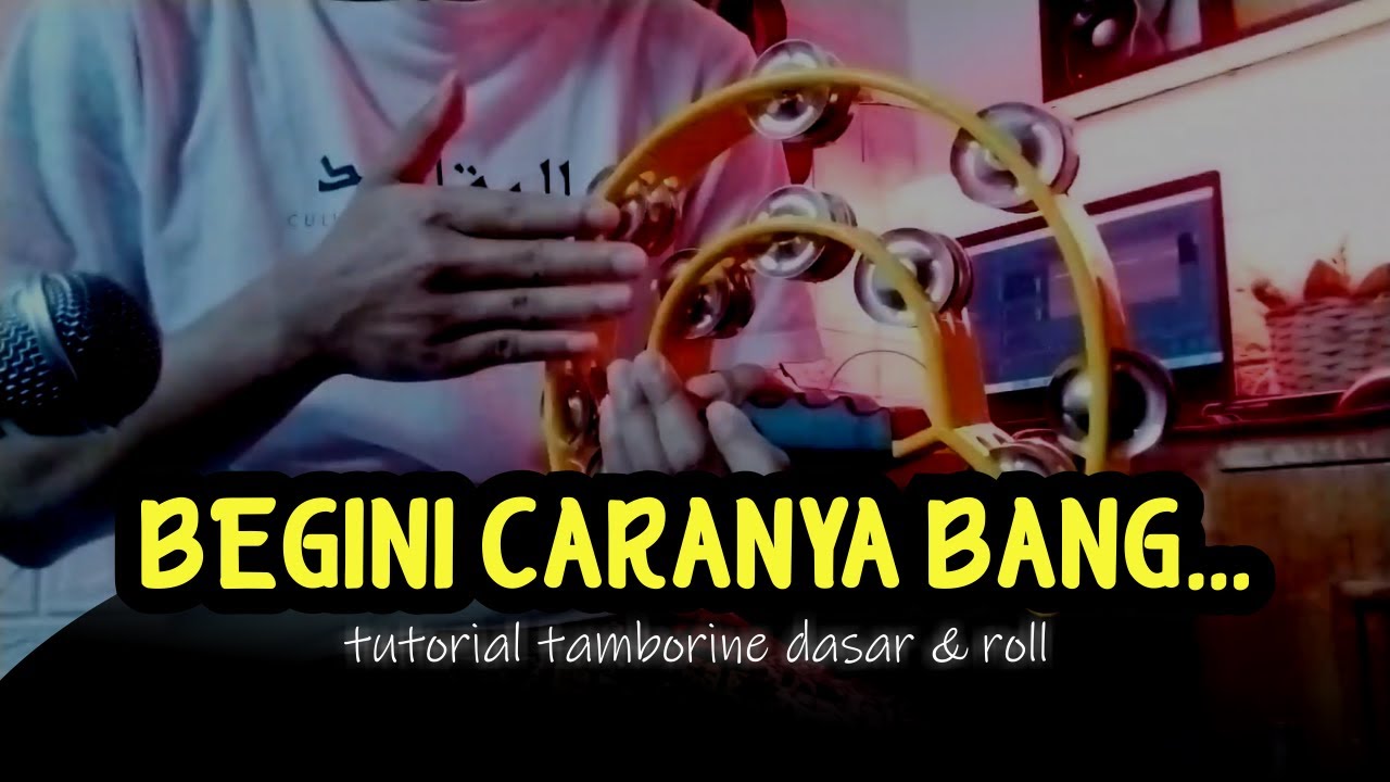 Tutorial Icik Icik (Tamborine) Dasar dan Roll