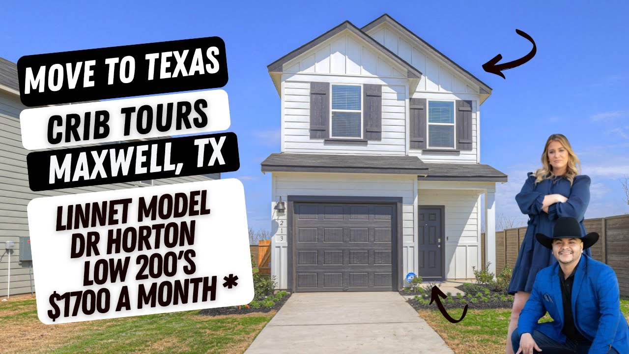 🏡 Inside the Stunning Linnet Model Home in Maxwell, TX! | Bollinger Community Home Tour