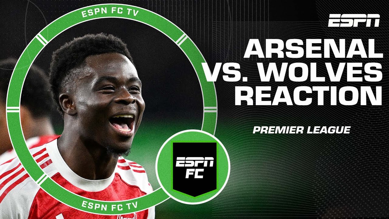 &rsquo;THEY GOT LUCKY!&rsquo; Arsenal vs. Wolves FULL REACTION | ESPN FC