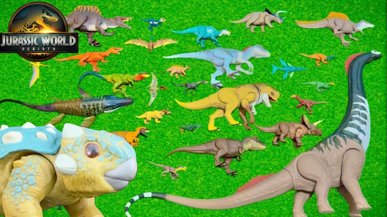 TODOS LOS DINOSAURIOS DE JURASSIC WORLD RENACE!! ESCANEANDO CON BUMPY!! APRENDIENDO DATOS JUR&Aacute;SICOS!