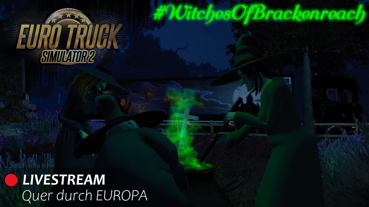 🎃 Witches Of Brackenreach - Happy Hauloween | World of Trucks Event | ETS 2 | Euro Truck Simulator 2
