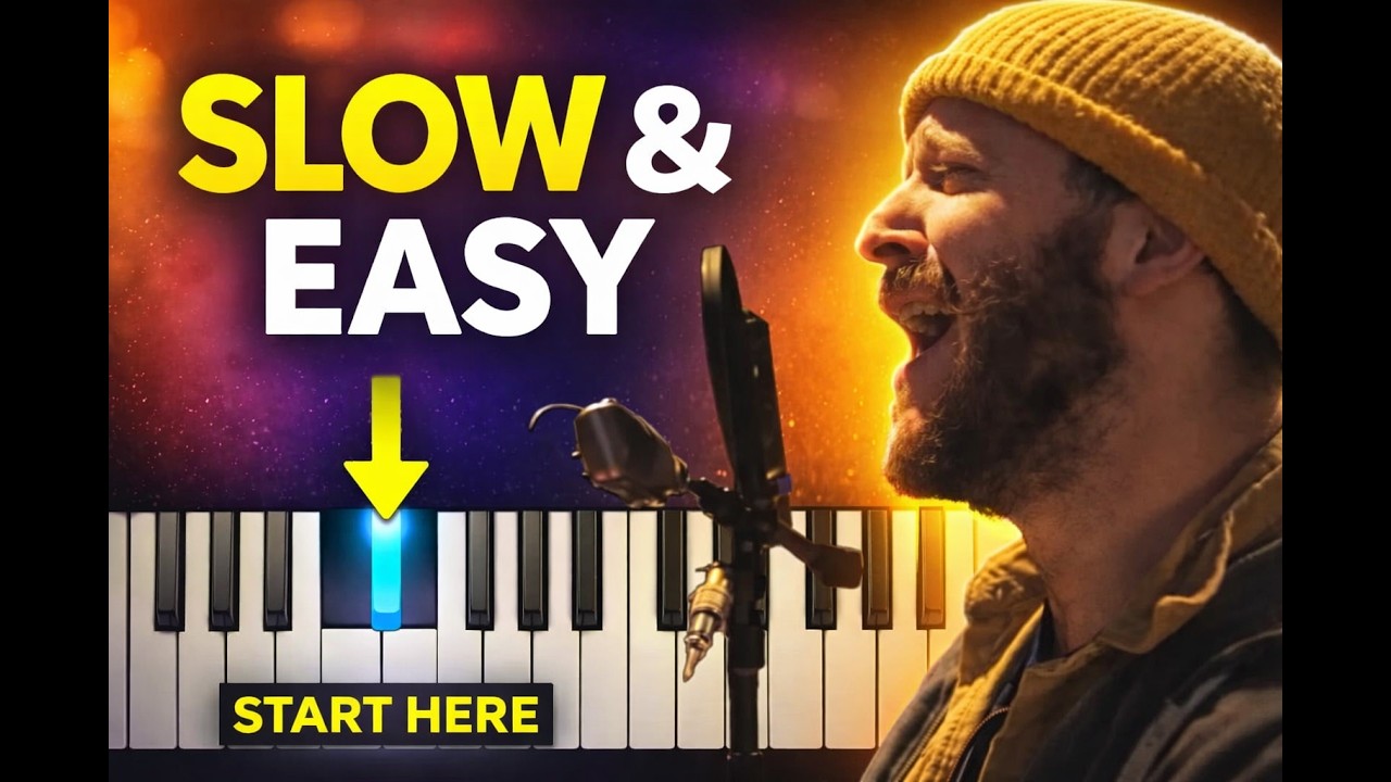 I Can’t Make You Love Me – Slow & Easy Piano Tutorial (Beginner)