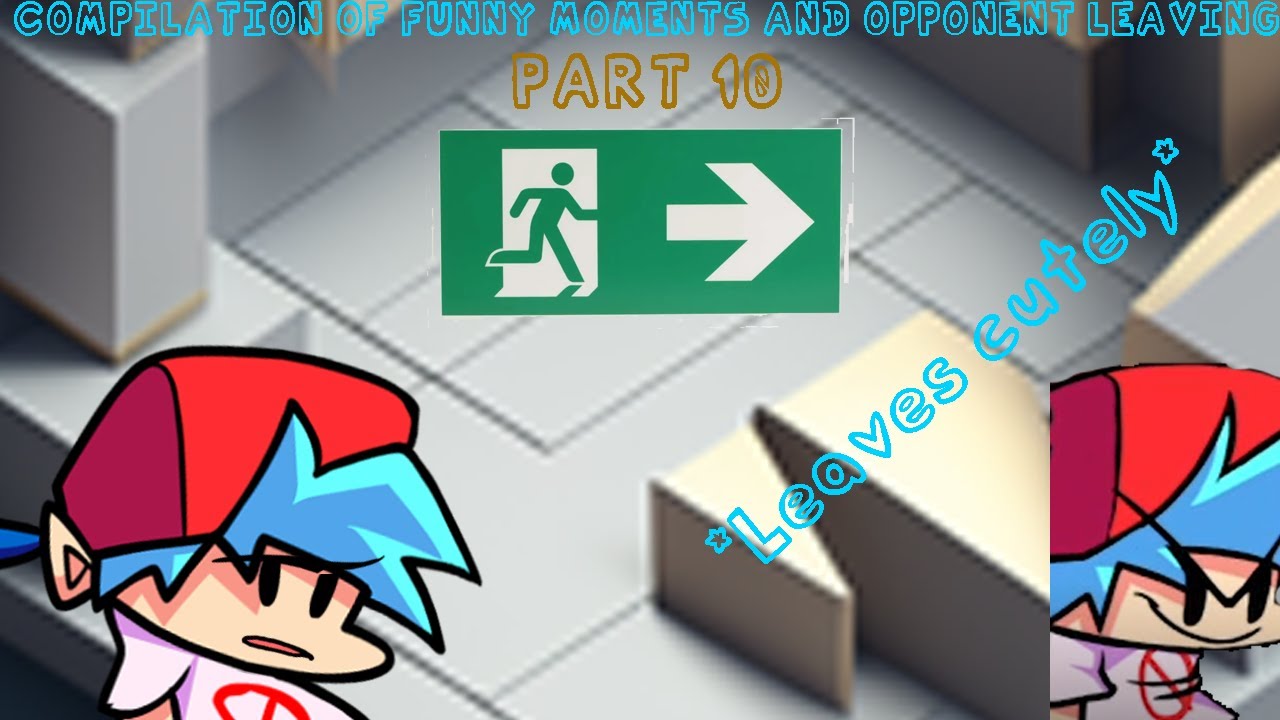 Can't play - Compilation of funny moments and opponent leaving PART 10 - MMM Roblox