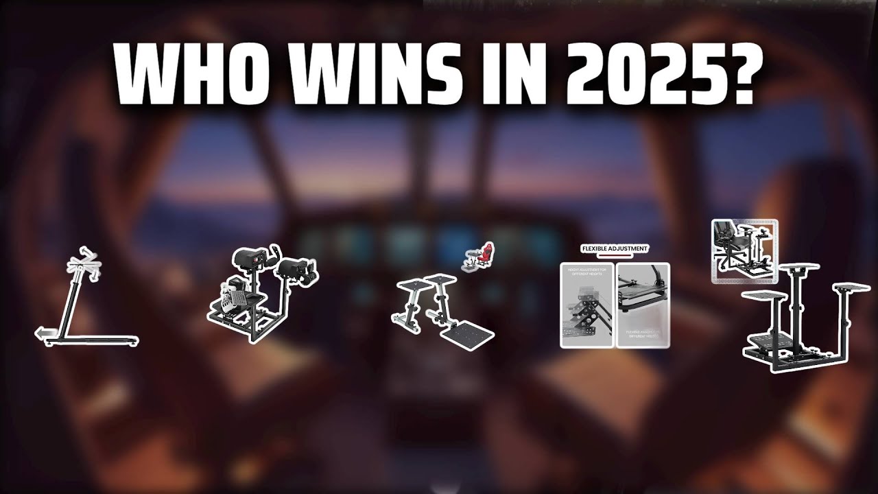 The Top 5 Best Flight Sim Stand in 2025 - Must Watch Before Buying!