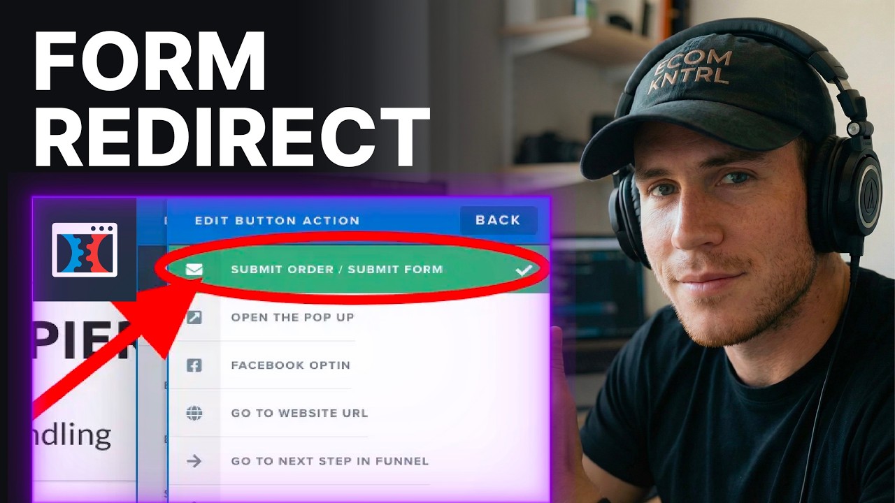 How to Submit a Form and Redirect in ClickFunnels 2.0 (2026) | Step By Step Setup