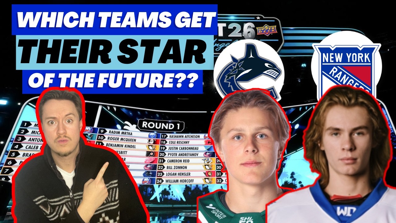 My UPDATED 2026 NHL Mock Draft Simulation