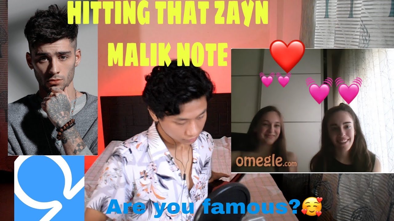 HITTING that ZAYN MALIK note❤️|OMEGLE SINGING REACTION EP5|